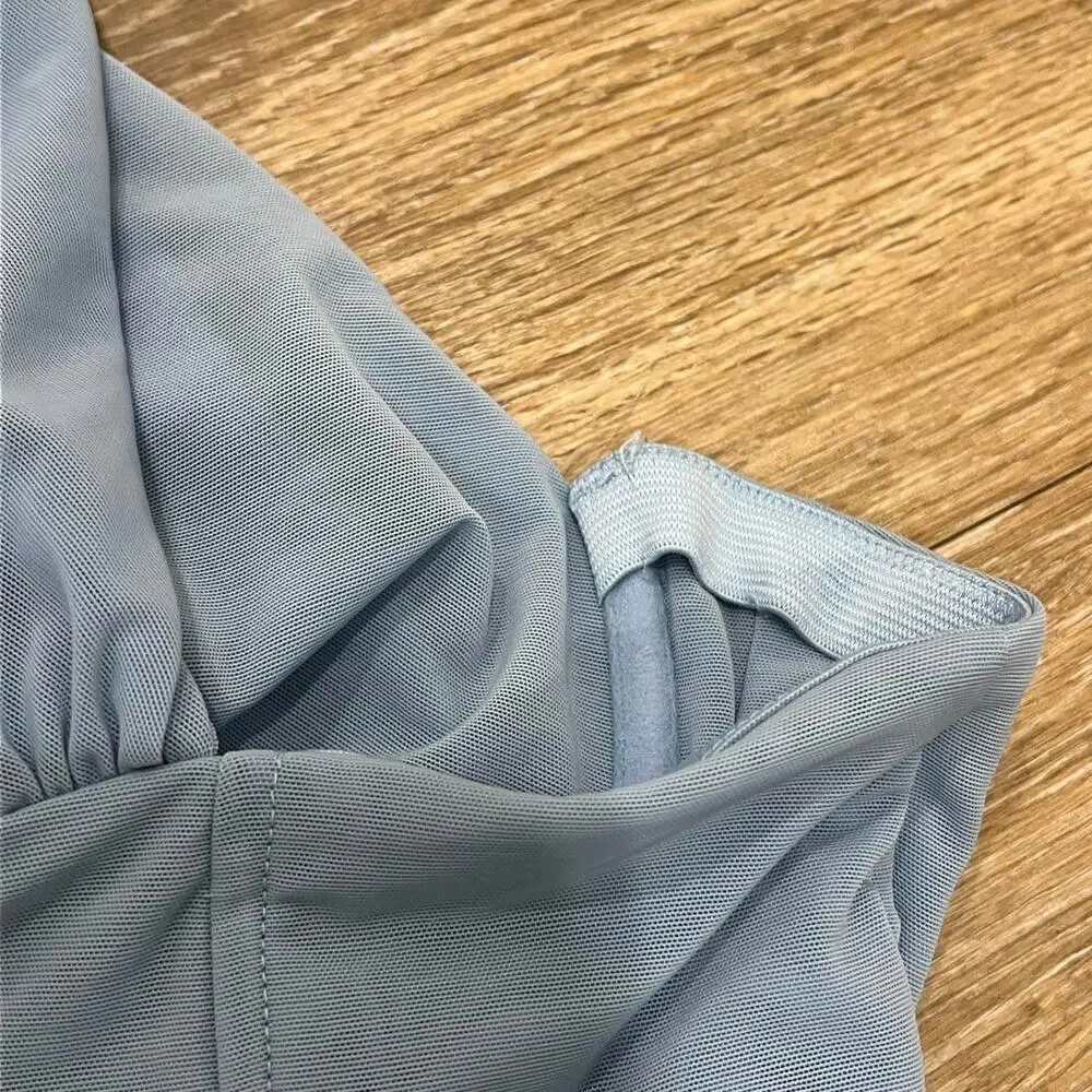 House of CB ‘Clementine’ Baby Blue Cutout Cutout Mini Dress